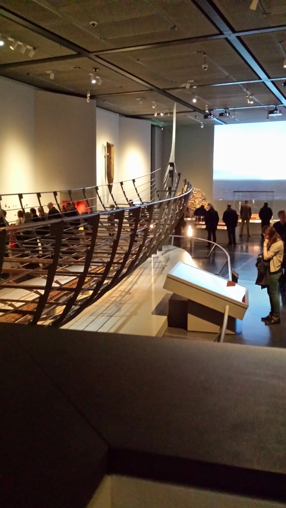 Viking longboat at the British Museum